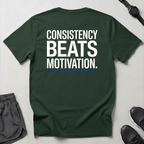 Consistency Beats Motivation T-Shirt