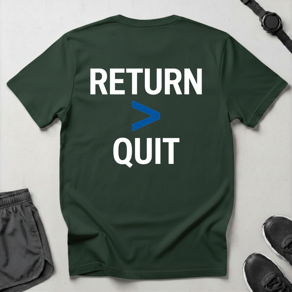 Return > Quit T-Shirt