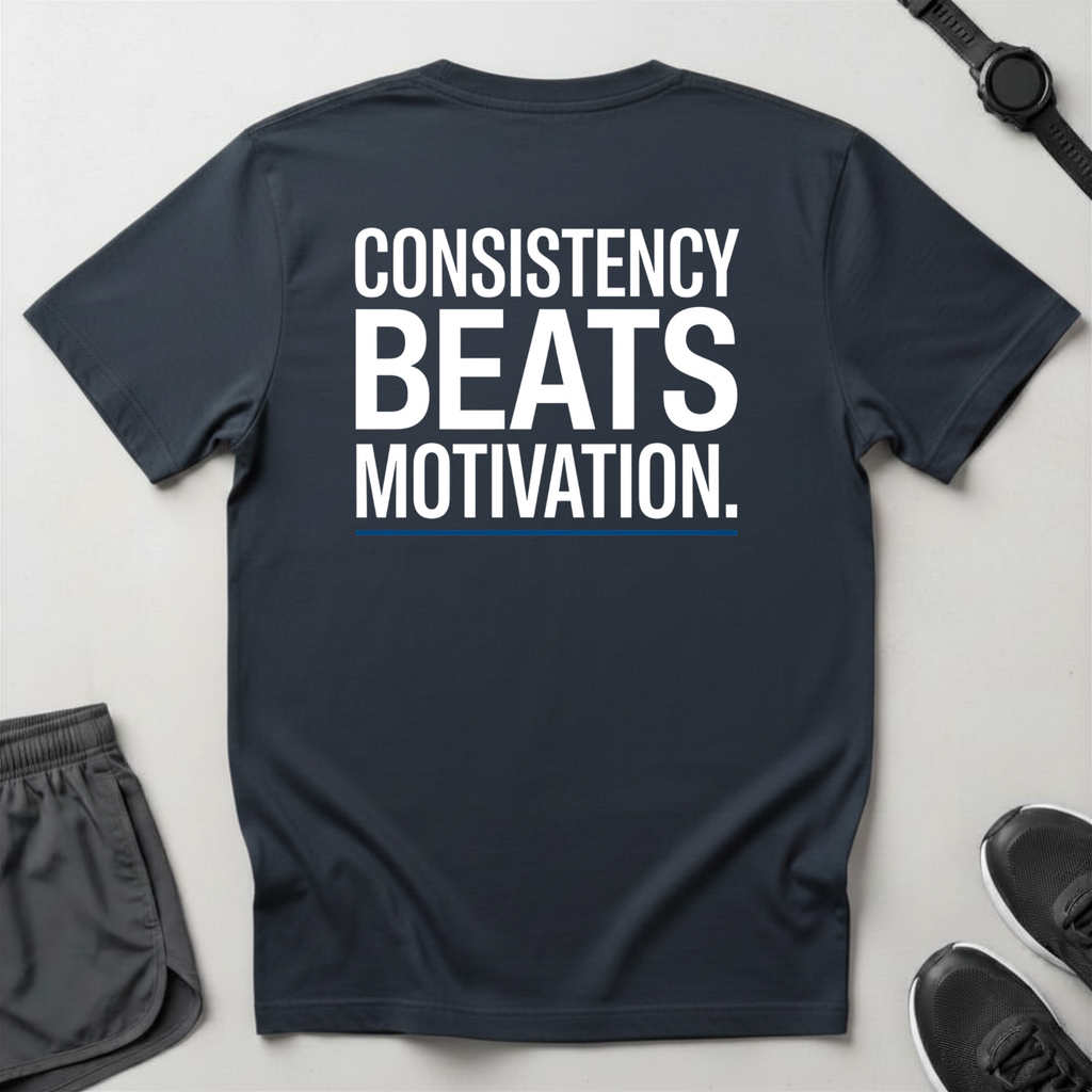 Consistency Beats Motivation T-Shirt